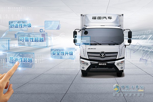 瑞沃ES超級卡車在可靠、節(jié)油、安全、舒適四大方面實現(xiàn)完美超越升級