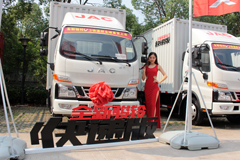 全球首款快遞專用輕卡江淮駿鈴V3快遞版武漢上市