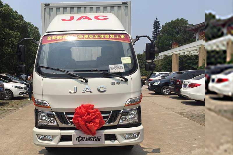 江淮汽車(chē) 駿鈴V3 102馬力 4X2國(guó)V廂式載貨車(chē)(快遞版)