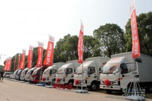 全球首款快遞專用輕卡江淮駿鈴V3快遞版武漢上市