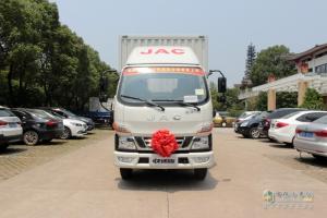 全球首款快遞專用輕卡江淮駿鈴V3快遞版武漢上市