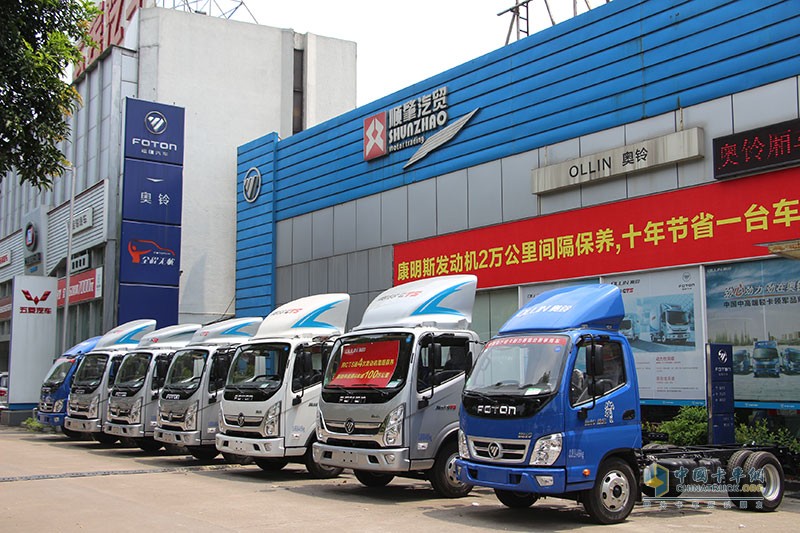 奧鈴大篷車熱襲佛山 超級卡車詮釋高效物流發(fā)展