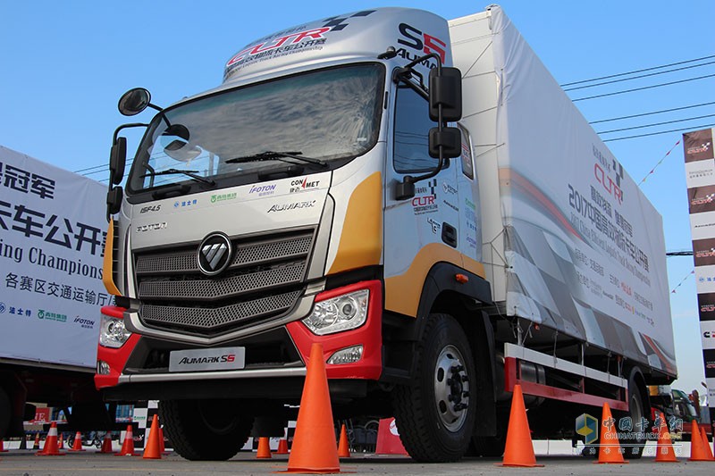 福田歐馬可S5征戰(zhàn)首屆2017中國高效物流卡車公開賽