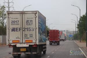 橘子洲頭 福田奧鈴大篷車盡展超級物流