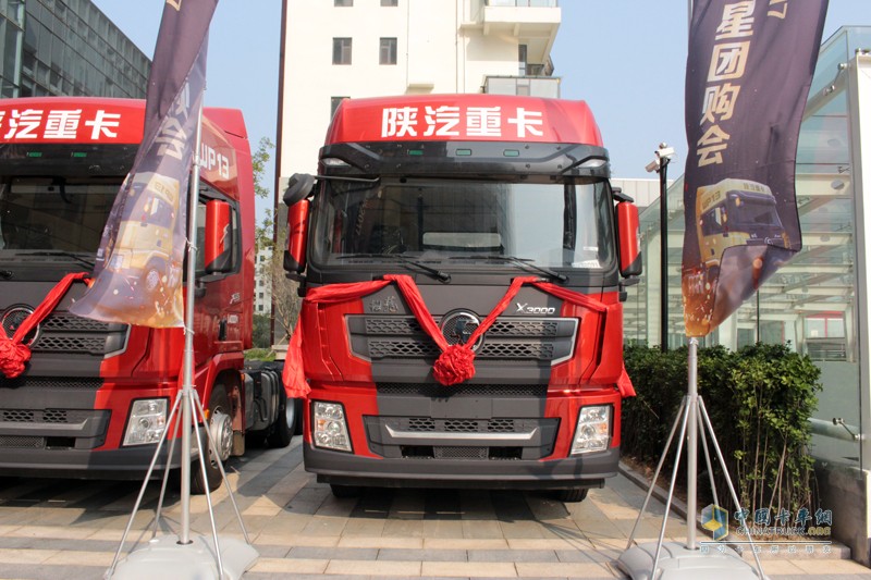 搶攻“物流之都”  德龍X3000 550馬力牽引車斬獲368輛