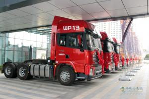 搶攻“物流之都”  德龍X3000 550馬力牽引車斬獲368輛