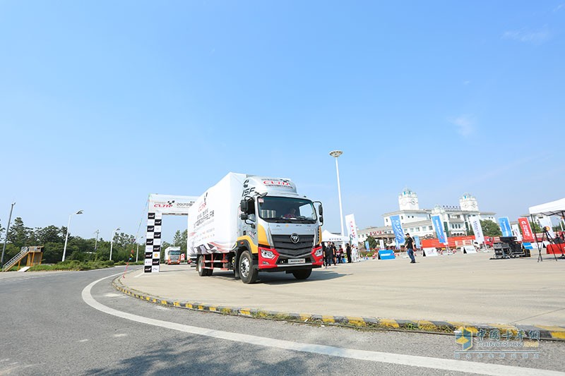 2017中國高效物流卡車公開賽(河南站)歐馬可表現(xiàn)亮眼