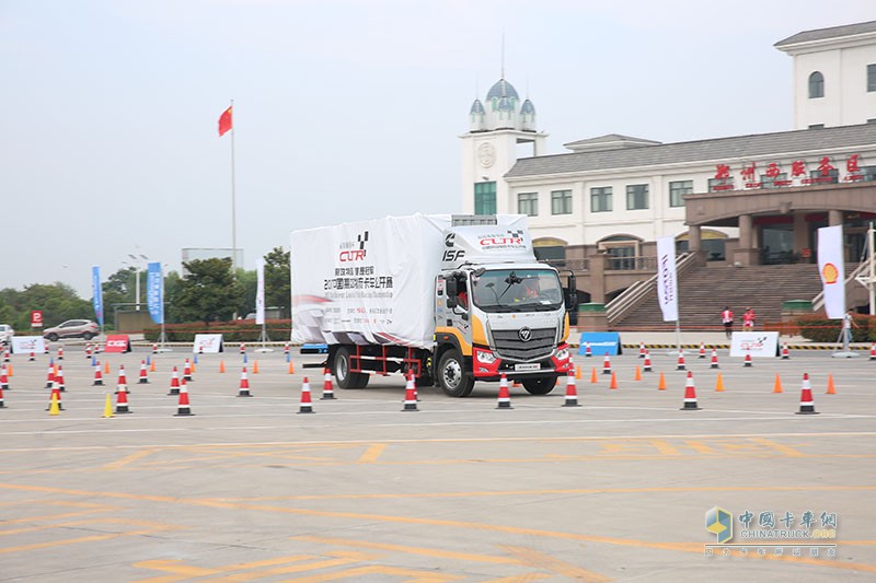 2017中國高效物流卡車公開賽(河南站)歐馬可表現(xiàn)亮眼