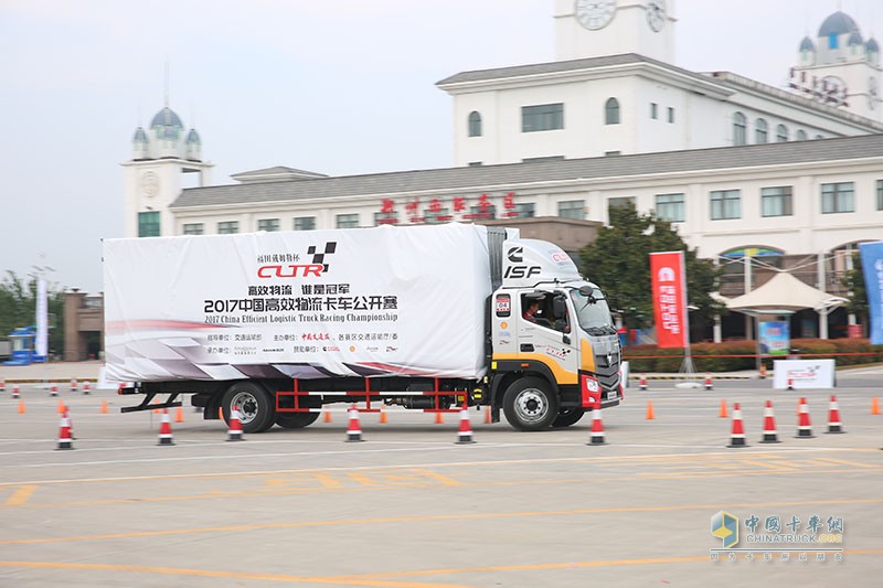 2017中國高效物流卡車公開賽(河南站)歐馬可表現(xiàn)亮眼