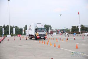 2017中國高效物流卡車公開賽(河南站)歐馬可表現(xiàn)亮眼