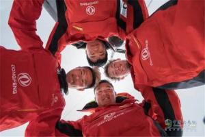 揚帆！起航！東風號踏上賽程，東風隊加油！