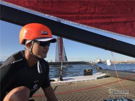 揚帆！起航！東風號踏上賽程，東風隊加油！