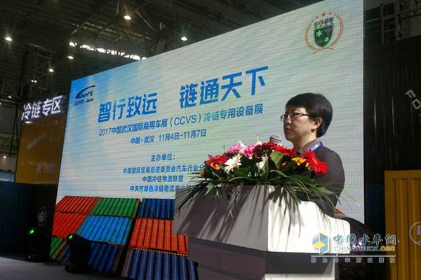 中國(guó)首屆冷鏈專用設(shè)備展亮相武漢國(guó)際商用車展