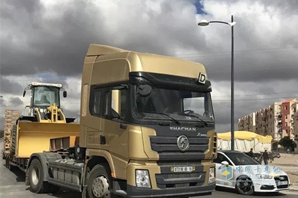 陜汽康明斯在阿爾及利亞