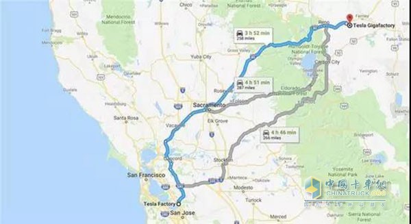 特斯拉Semi半自動(dòng)卡車