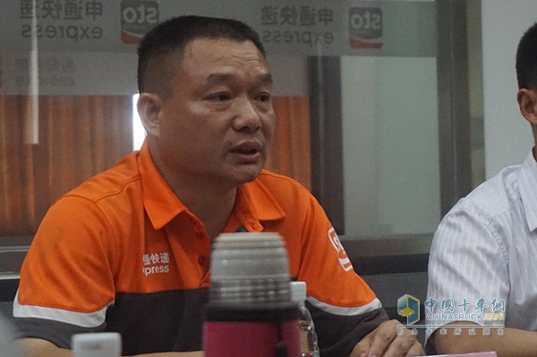 廣東申通車(chē)隊(duì)經(jīng)理蔣華林先生