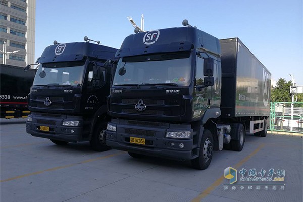 乘龍汽車服務(wù)于順豐速運