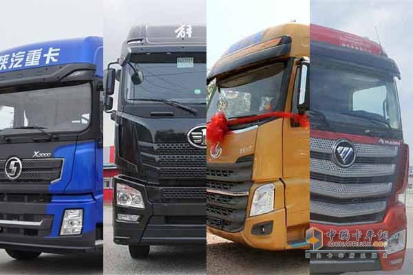 一汽解放青汽JH6、東風(fēng)柳汽乘龍H7、陜汽德龍X3000、福田歐曼EST都有搭載WP13 550馬力發(fā)動機的車型