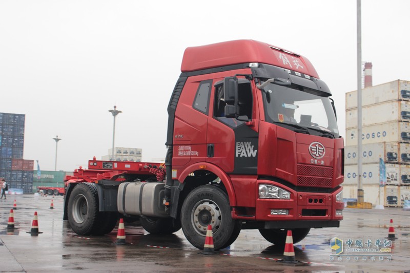 集卡運輸如何降本增效 “解放杯”駕駛員技能大賽提供新樣板