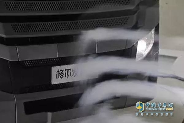 江淮格爾發(fā)K7進(jìn)行風(fēng)洞試驗