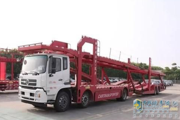 東風(fēng)天錦中置軸轎運車