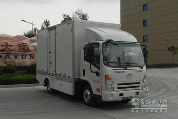 大運(yùn)純電動(dòng)廂式運(yùn)輸車(chē)
