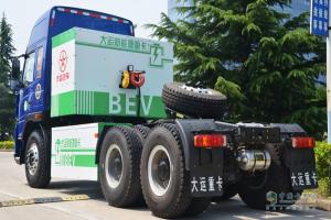 大運(yùn)E8重卡純電動(dòng) 6×4 牽引車(chē)