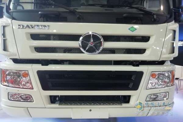 大運純電動重卡外觀