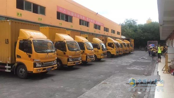 江淮駿鈴與深圳韻達公司簽訂100臺快遞運輸車