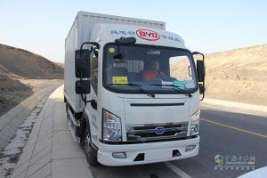 比亞迪T5 4.5噸 4.1米單排廂式純電動輕卡(BYD5040XXYBEV)