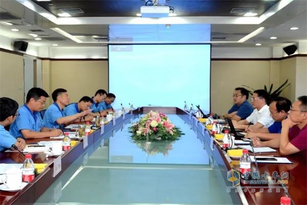 東風汽車股份有限公司總經(jīng)理陳彬一行訪問法士特