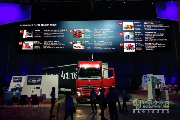 全新Actros擁有60余項(xiàng)升級