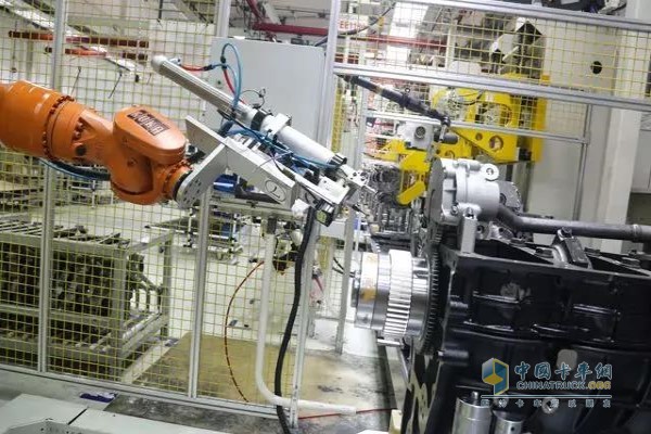 上柴的生產(chǎn)線采用的國際一流設備商