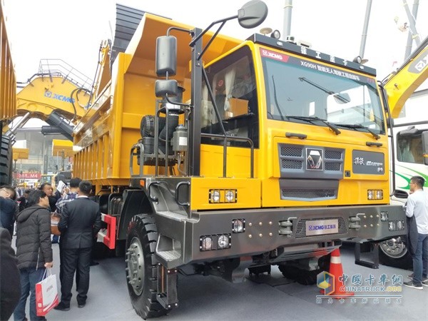 徐工智能無人駕駛工程自卸車