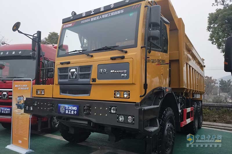 徐工汽車 首款無(wú)人駕駛礦用自卸車 漢風(fēng)P9 6×4 430馬力 自卸車