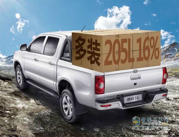 江淮帥鈴T6多裝205L