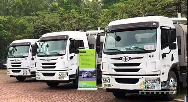 搭載濰柴國六b發(fā)動機(jī),新車即將上崗