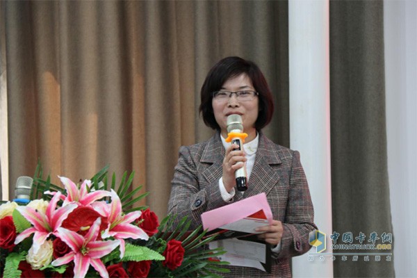 河南長(zhǎng)興汽車有限公司總經(jīng)理朱春應(yīng)女士