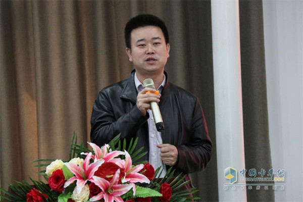 一汽解放青島整車事業(yè)部輕卡部市場(chǎng)部副部長(zhǎng)宋高剛先生