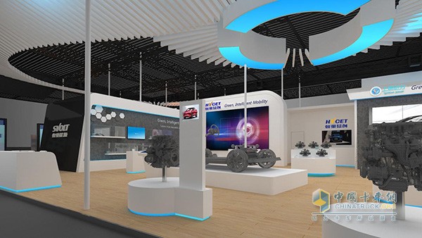 蜂巢易創(chuàng)、蜂巢能源、未勢(shì)能源、上燃動(dòng)力聯(lián)合展臺(tái)