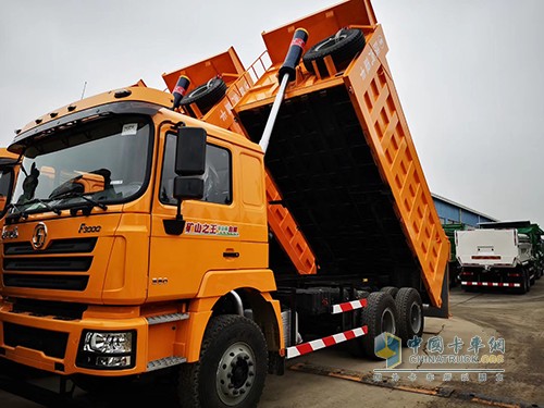陜汽重卡 德龍F3000 6×4 380馬力 5,8米 礦山自卸車