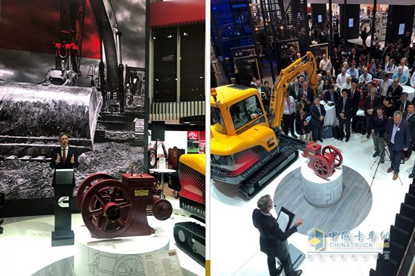 康明斯董事長(zhǎng)兼首席執(zhí)行官蘭博文(Tom Linebarger)主持百年慶典活動(dòng)