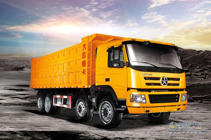 大運(yùn) 新N8E重卡 300馬力 8X4 7.2米自卸車(chē)(CGC3310D5DDCD)