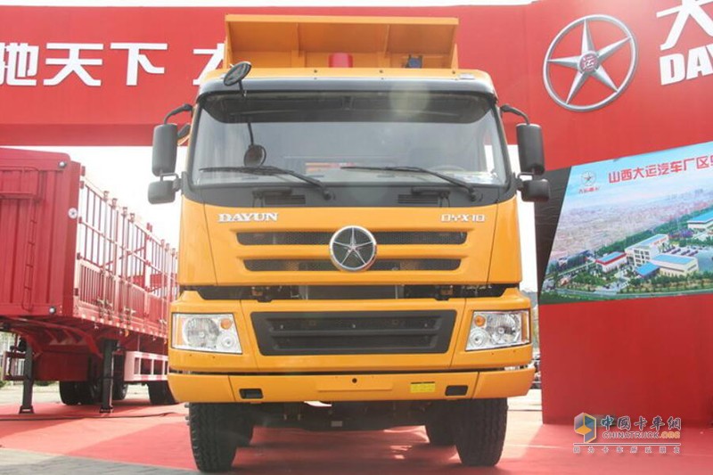 大運 新N8E重卡 350馬力 8X4 6.8米自卸車(12擋)(CGC3310D5DDCD)