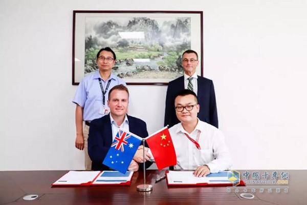 比亞迪簽約澳大利亞歷史上最大單筆電動(dòng)卡車(chē)訂單