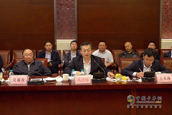 福田汽車黨委書記、總經理鞏月瓊