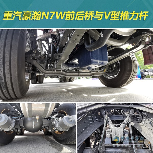 重汽豪瀚N7W前橋采用H153 6.5噸級(jí)別轉(zhuǎn)向橋