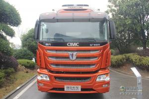 中集聯(lián)合 U+車(chē)型 6X2 350馬力國(guó)六冷藏車(chē)