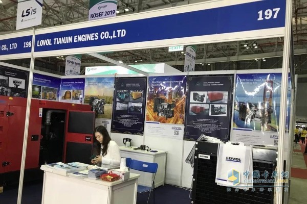 明星級產(chǎn)品1100系列直列泵發(fā)動機展位