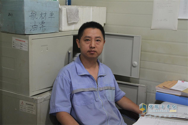 川航運輸車隊副隊長吳忠華